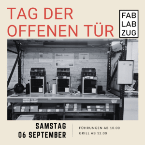 Tag der offenen Tuer FabLab Zug